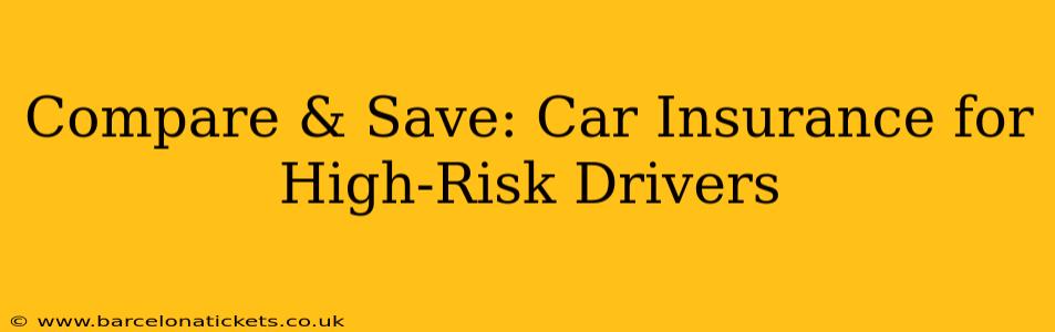 Compare & Save: Car Insurance for High-Risk Drivers