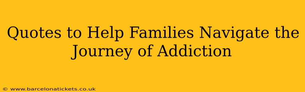 Quotes to Help Families Navigate the Journey of Addiction