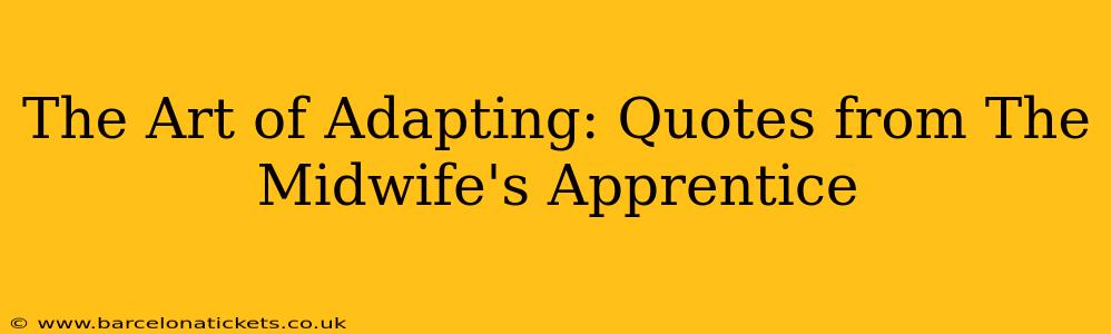 The Art of Adapting: Quotes from The Midwife's Apprentice