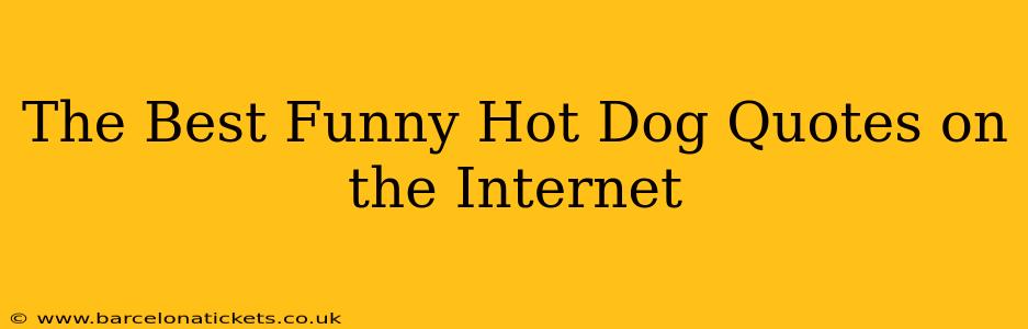 The Best Funny Hot Dog Quotes on the Internet